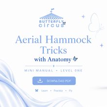 Load image into Gallery viewer, Aerial Hammock Tricks With Anatomy Training Manual Level One - PDF