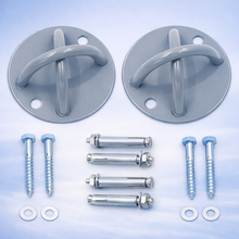 Load image into Gallery viewer, 2 Pcs - Ceiling anchor wall mount bracket for Aerial yoga hammock & swing, Gymnastic rings