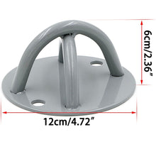 Load image into Gallery viewer, 2 Pcs - Ceiling anchor wall mount bracket for Aerial yoga hammock & swing, Gymnastic rings