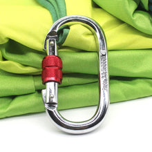 Load image into Gallery viewer, Carabiner Clips 25KN Sliver Steel For Aerial Arts - 1 PC
