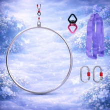 Load image into Gallery viewer, Aerial lyra hoop set
