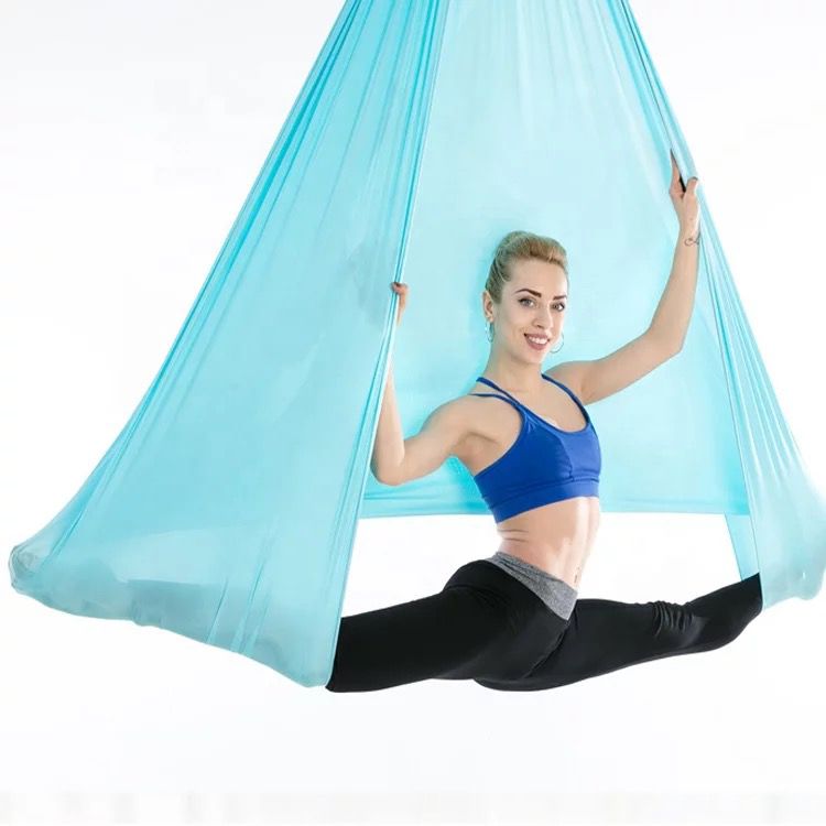 6 Yards Aerial hammock set - Low stretch - Carabiners - Daisy chain