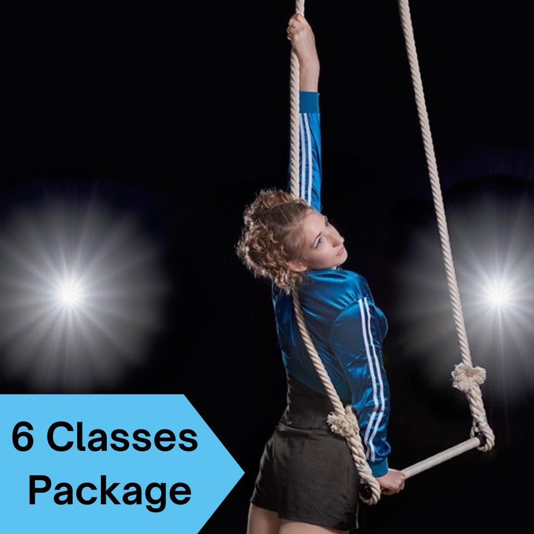 6 Classes Package - Aerial Trapeze